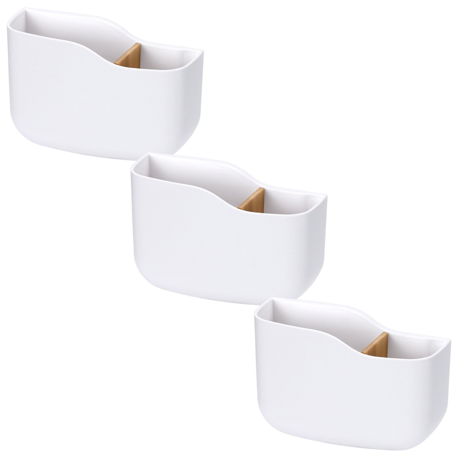 Food Storage Rack - 3Pcs Remote Control Holder Wall Mount