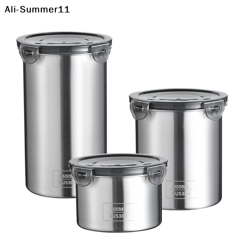 Food Storage Jars - 【Ag】【Rw】1Pc 2025 New Stainless Steel Sealed