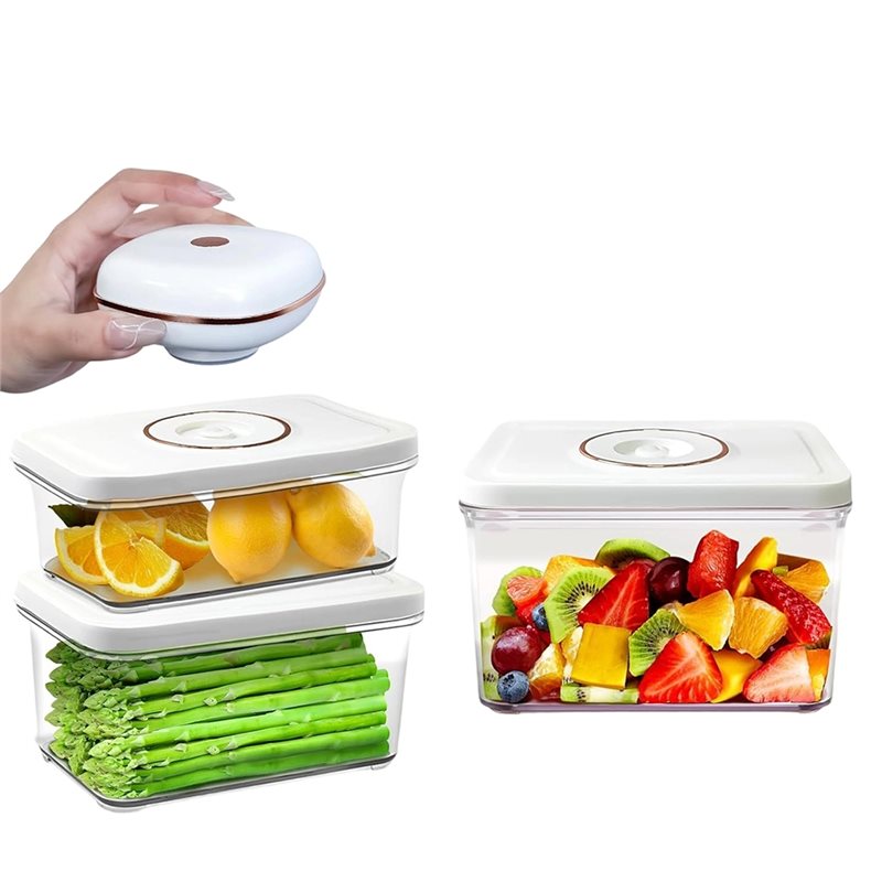 Food Storage Vacuum Sealer Machine - [B25B!】 Compact Handheld Vacuum Sealer Machine