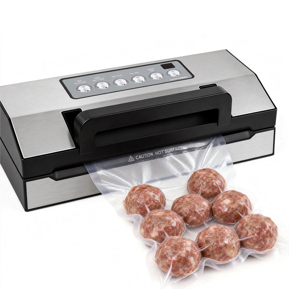 Food Storage Vacuum Sealer Machine - -95kPa Vacuum Sealer Machine with Easy