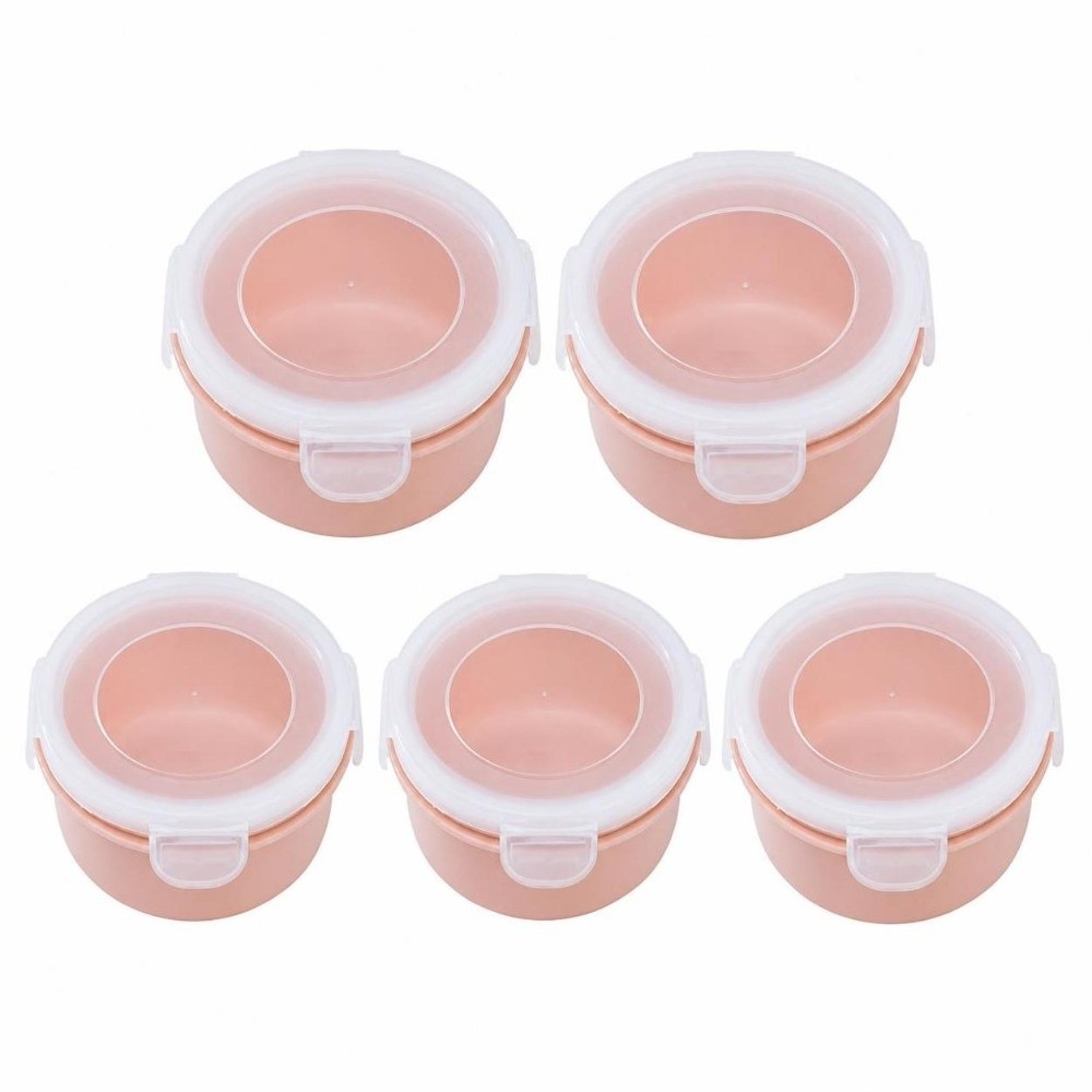 5PCS Fresh Plastic Food Storag - Food Storage Lock Box review and price