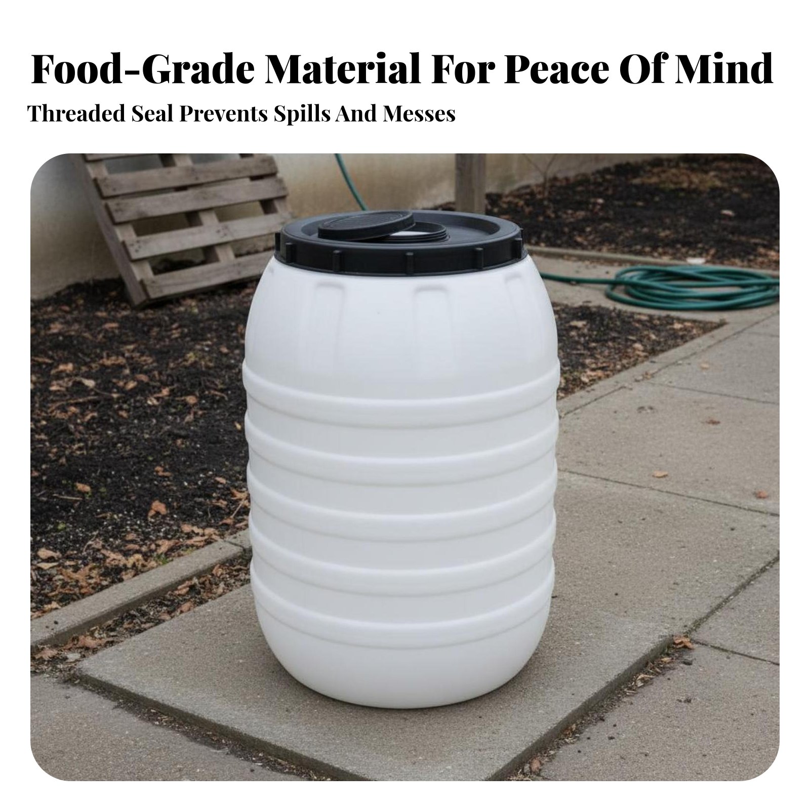 Food Grade Plastic Barrel Airt - Food Storage And review and price