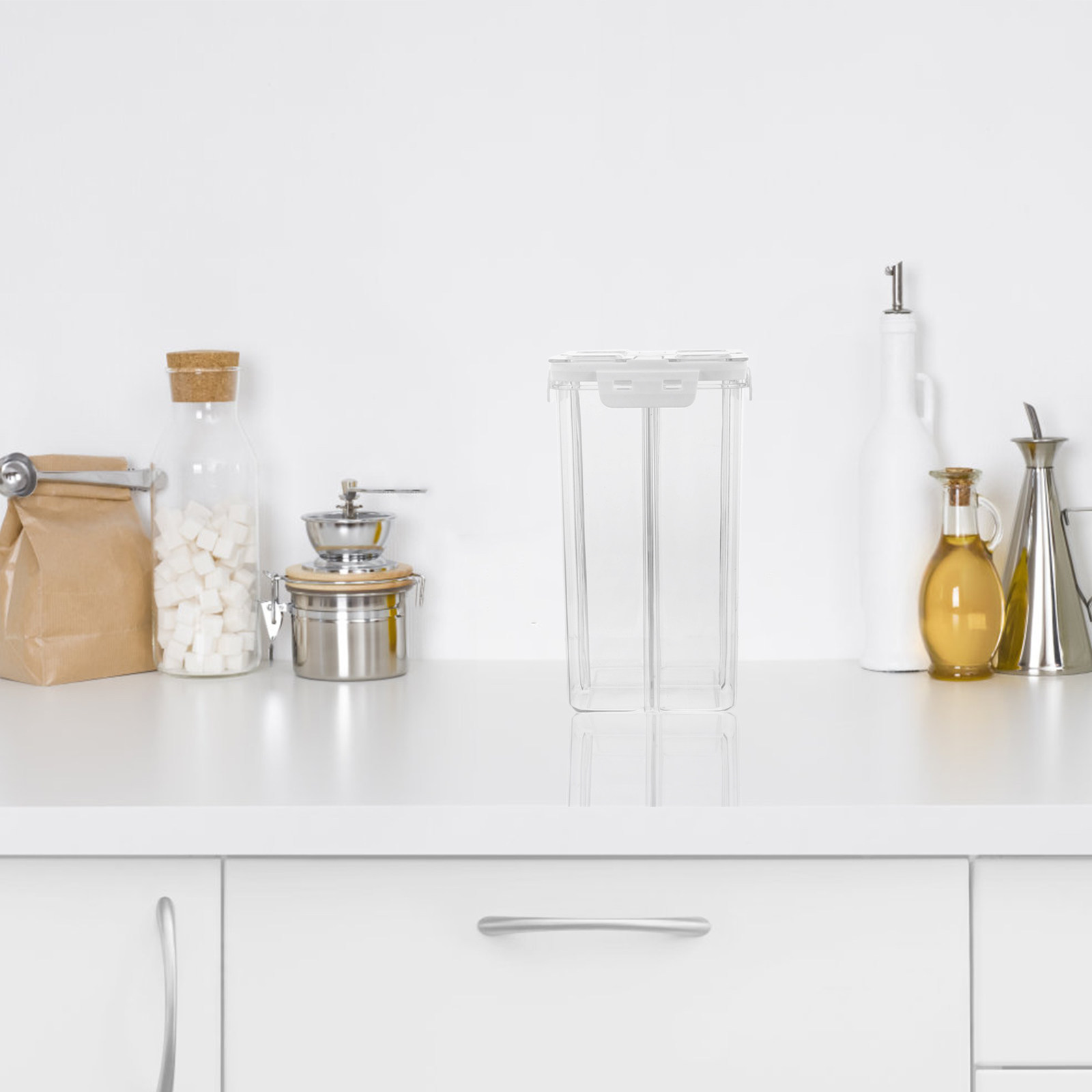 Plastic 4 Section Food Storage - Food Storage Pantry review and price