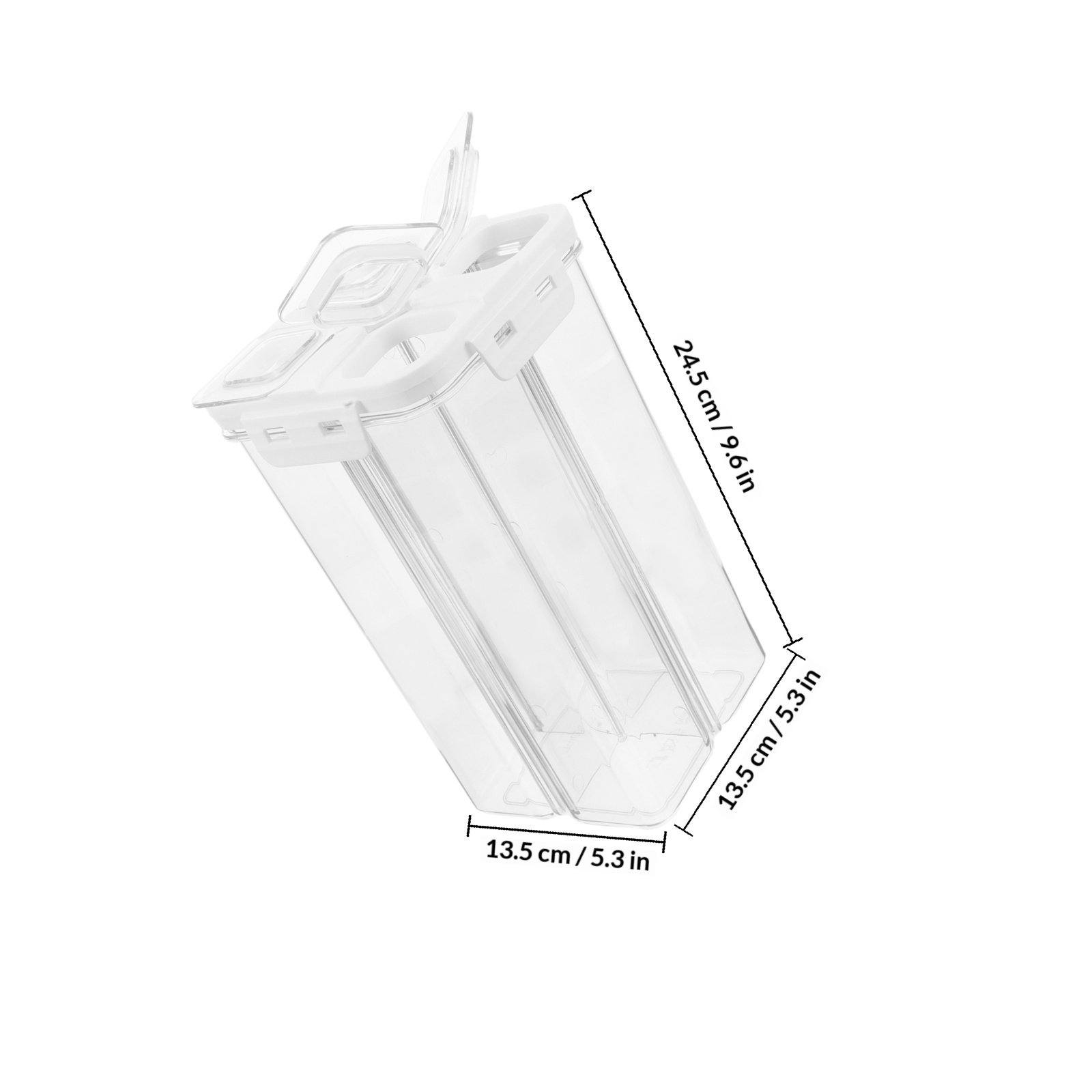Plastic 4 Section Food Storage - Food Storage Pantry review and price