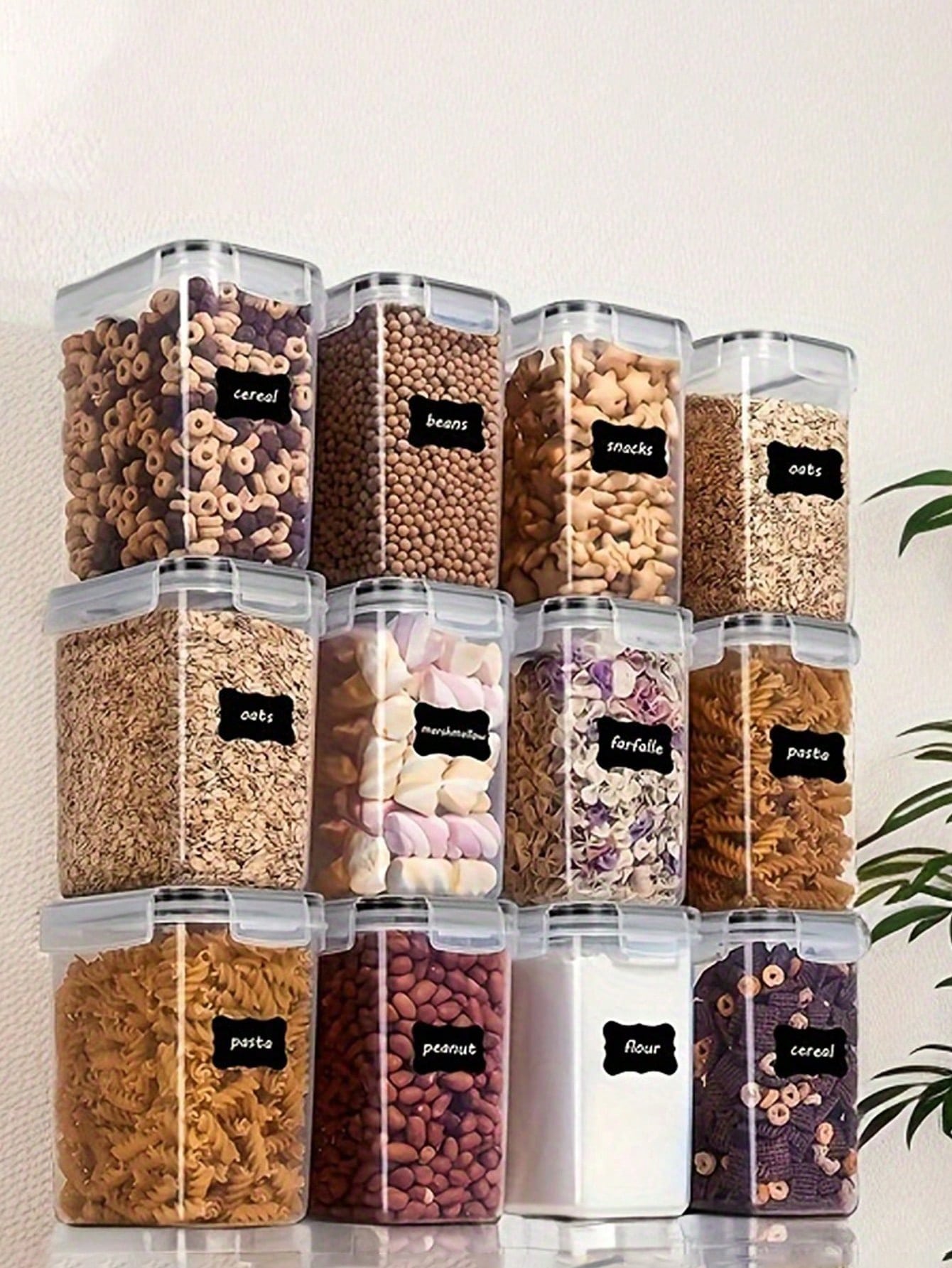 48pcs Airtight Food Storage Co - Food Storage Pantry review and price