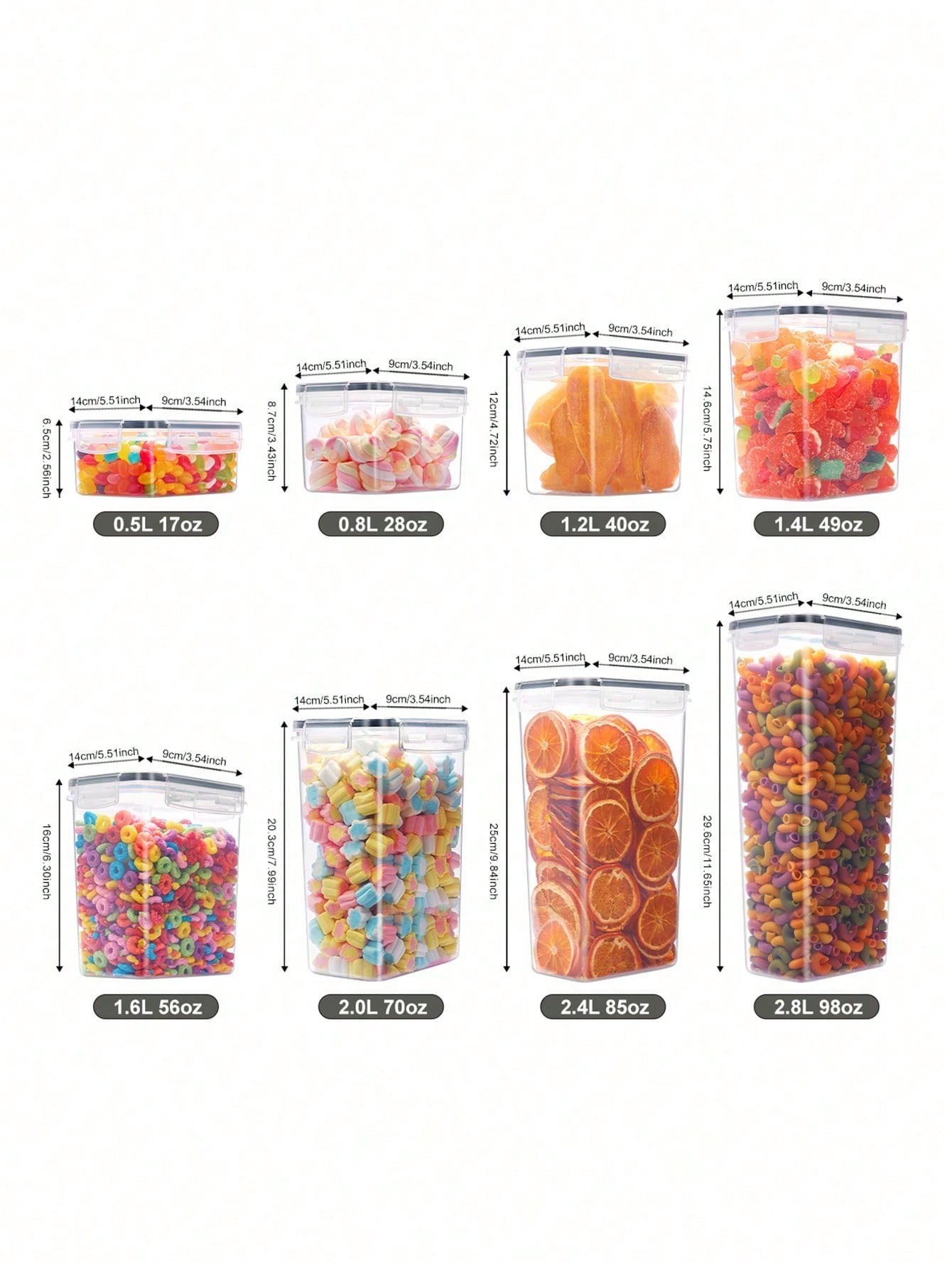 48pcs Airtight Food Storage Co - Food Storage Pantry review and price