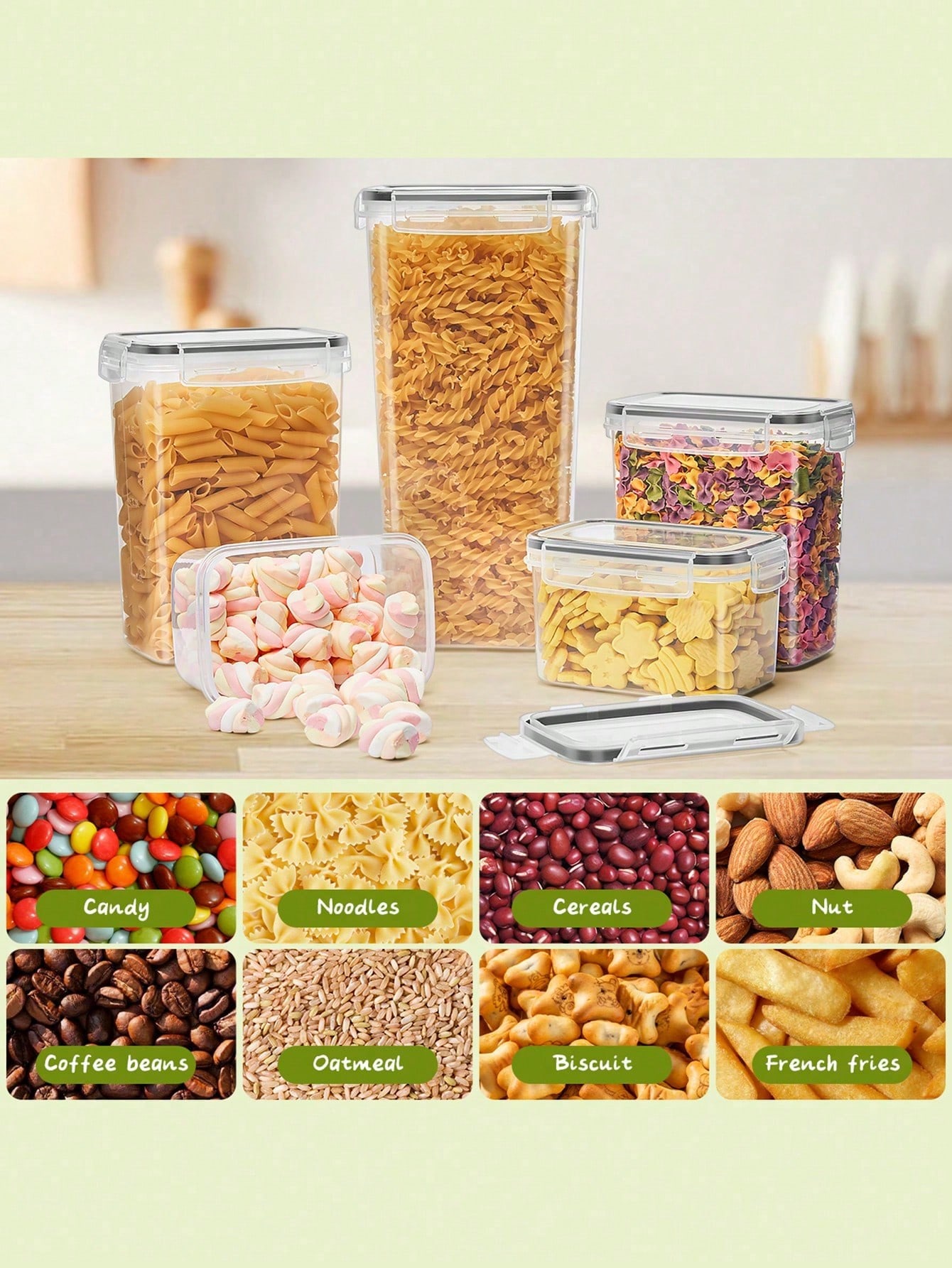 48pcs Airtight Food Storage Co - Food Storage Pantry review and price