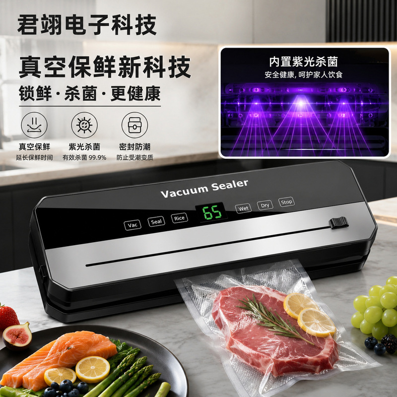Automatic Vacuum Sealer Machin - Food Storage Vacuum Sealer Machine review and price
