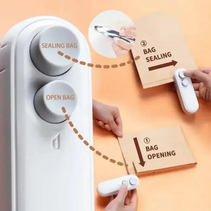 Handheld Bag Sealers USB-C Rec - Food Storage Vacuum Sealer Machine review and price
