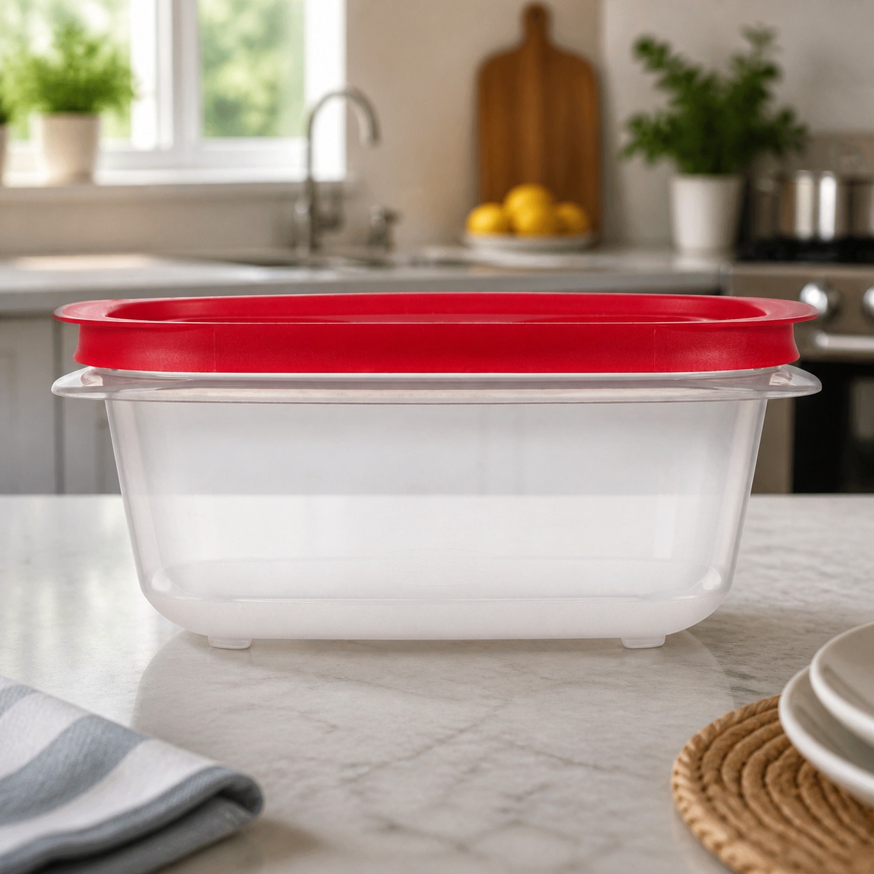 Red Rectangular Food Storage C - Food Storage Meal Prep review and price