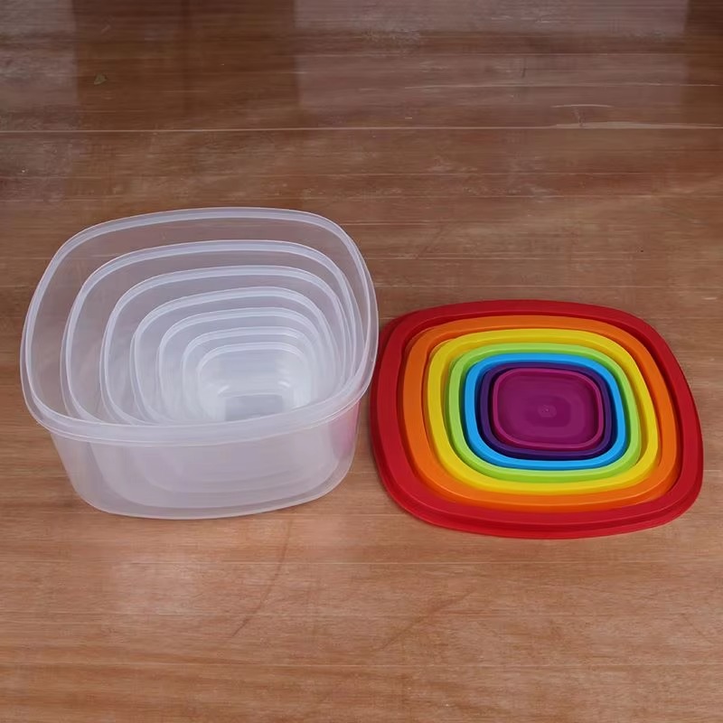 Rainbow 7pcs Food Container Pl - Food Storage And review and price
