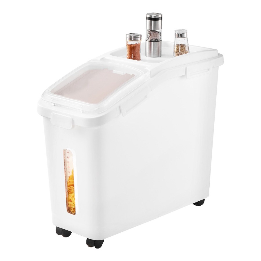 Large 11.4Gallon/50L Rice Stor - Food Storage With Wheels review and price