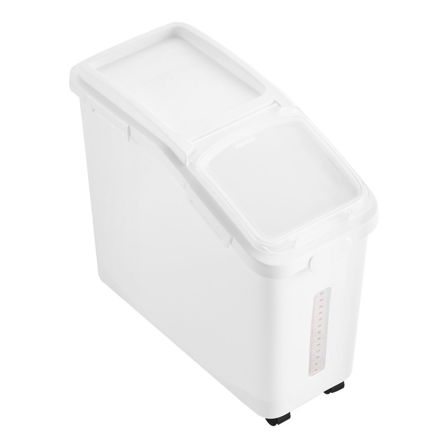 Large 11.4Gallon/50L Rice Stor - Food Storage With Wheels review and price