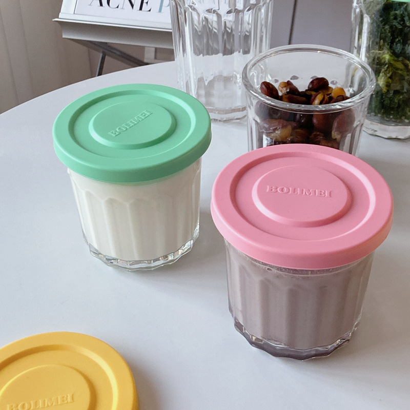 Color Cover Glass Sealed Tank  - Food Storage Glass Jar review and price