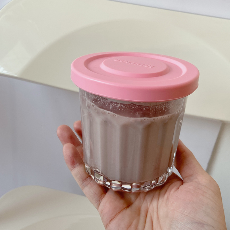 Color Cover Glass Sealed Tank  - Food Storage Glass Jar review and price