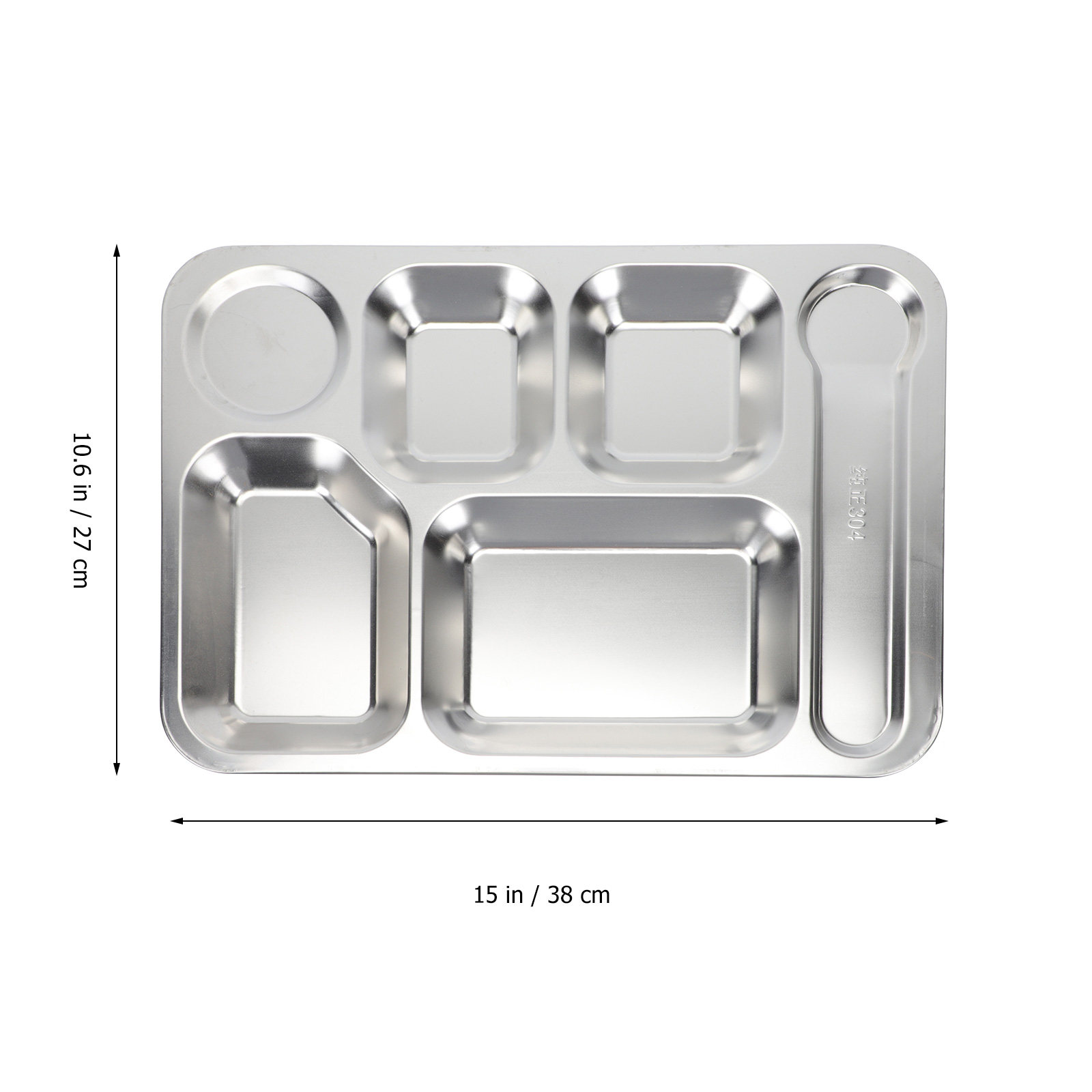 1pc Stainless Steel 6-Compartm - Food Storage Meal Prep review and price