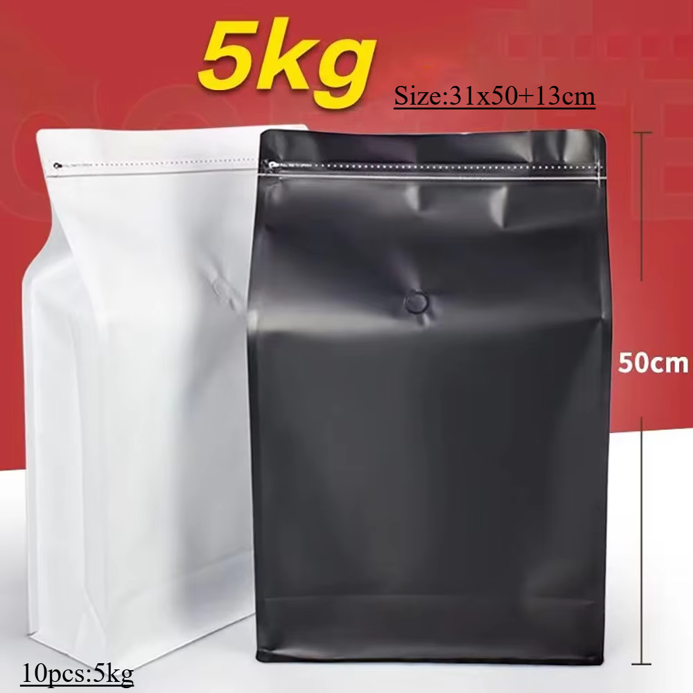 10pcs 5kg Ziplock Coffee Bean  - Food Storage Zip Lock Bags review and price