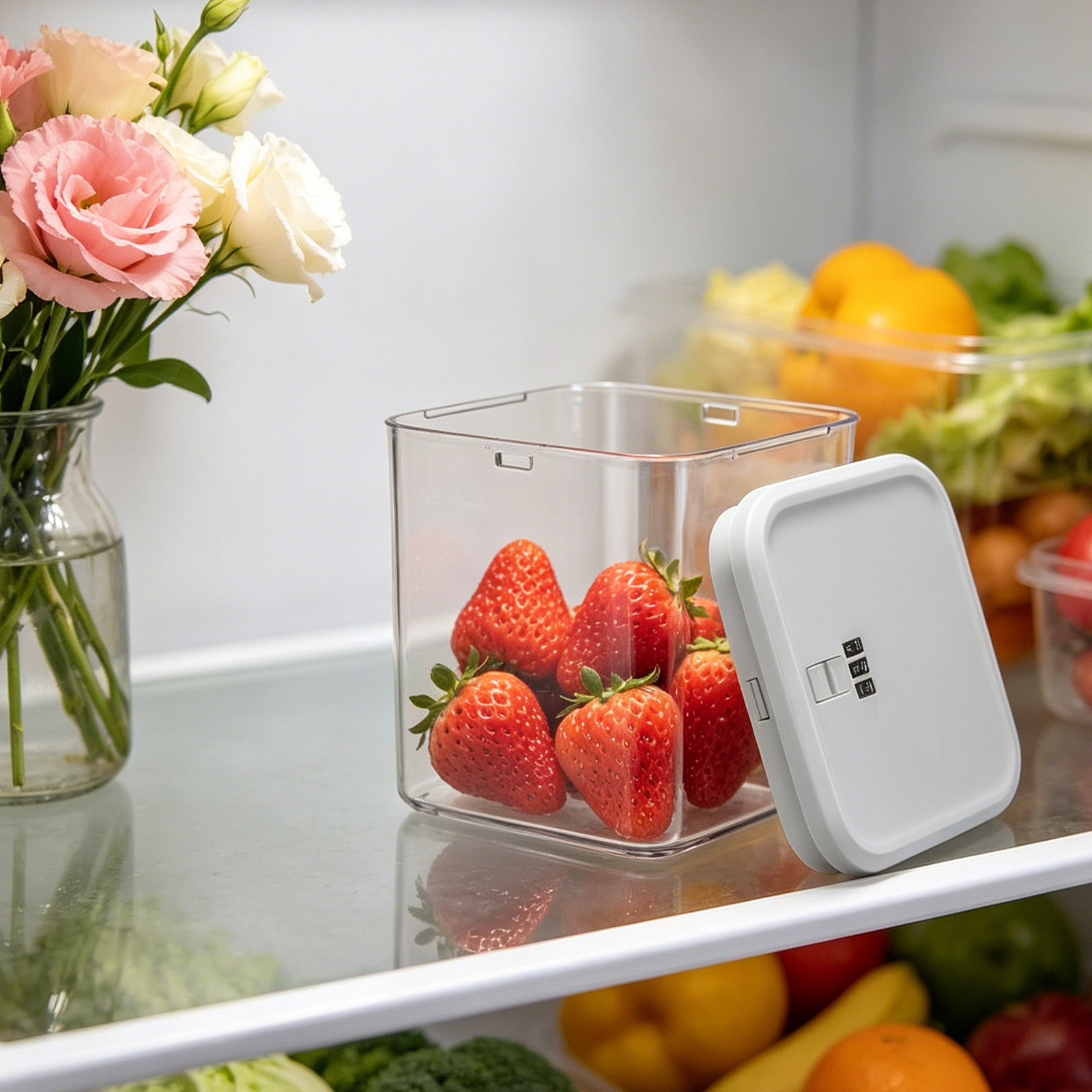 Clear Stackable Lock Box for F - Food Storage Lock Box review and price