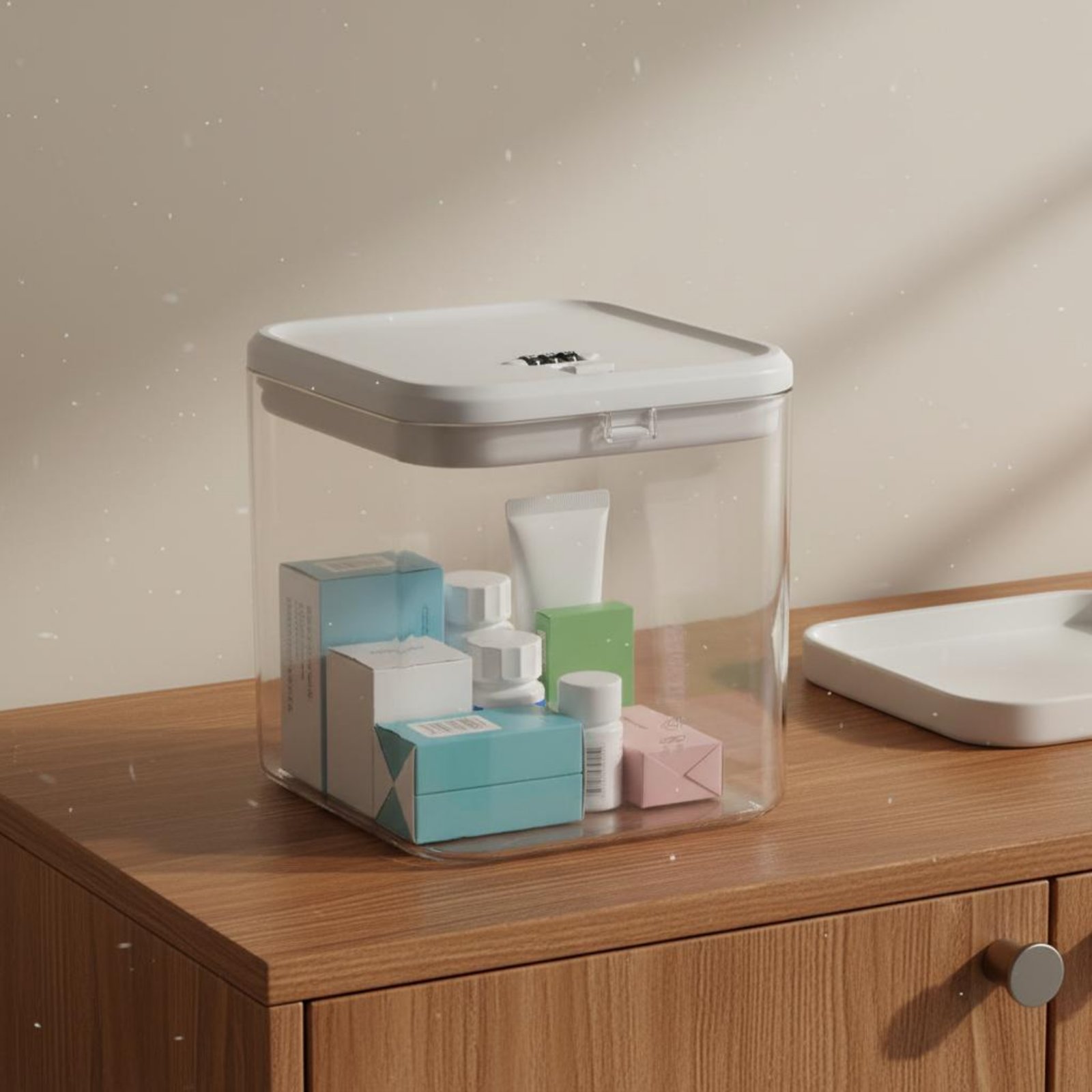 Clear Lockable Box Versatile L - Food Storage And review and price