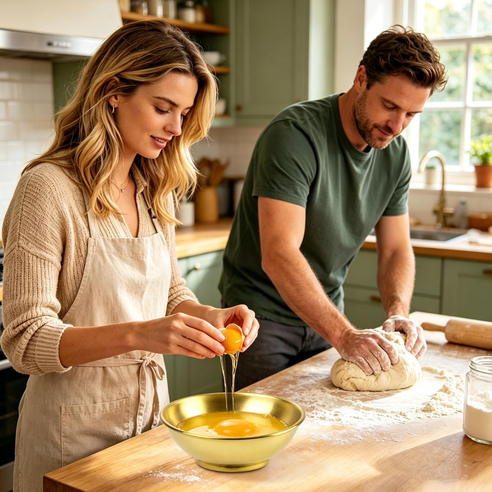 Copper Bowl Large Mixing Salad - Food Storage Bowls review and price