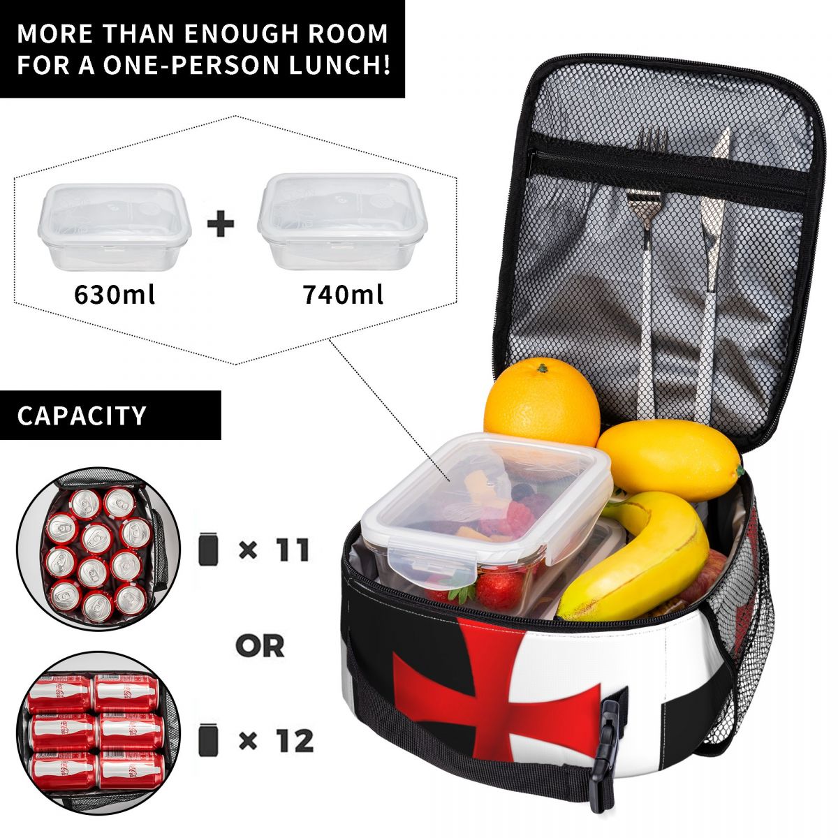 Templar Knight Jerusalem Cross - Food Storage Medieval review and price