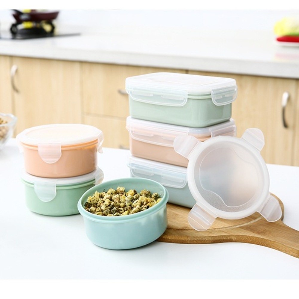5PCS Portable Plastic Food Sto - Food Storage Lock Box review and price