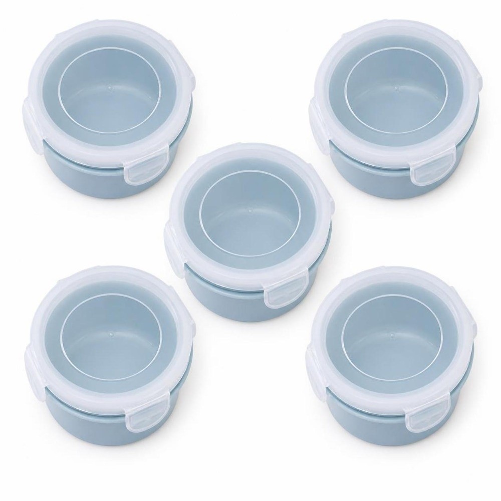 5PCS Portable Plastic Food Sto - Food Storage Lock Box review and price
