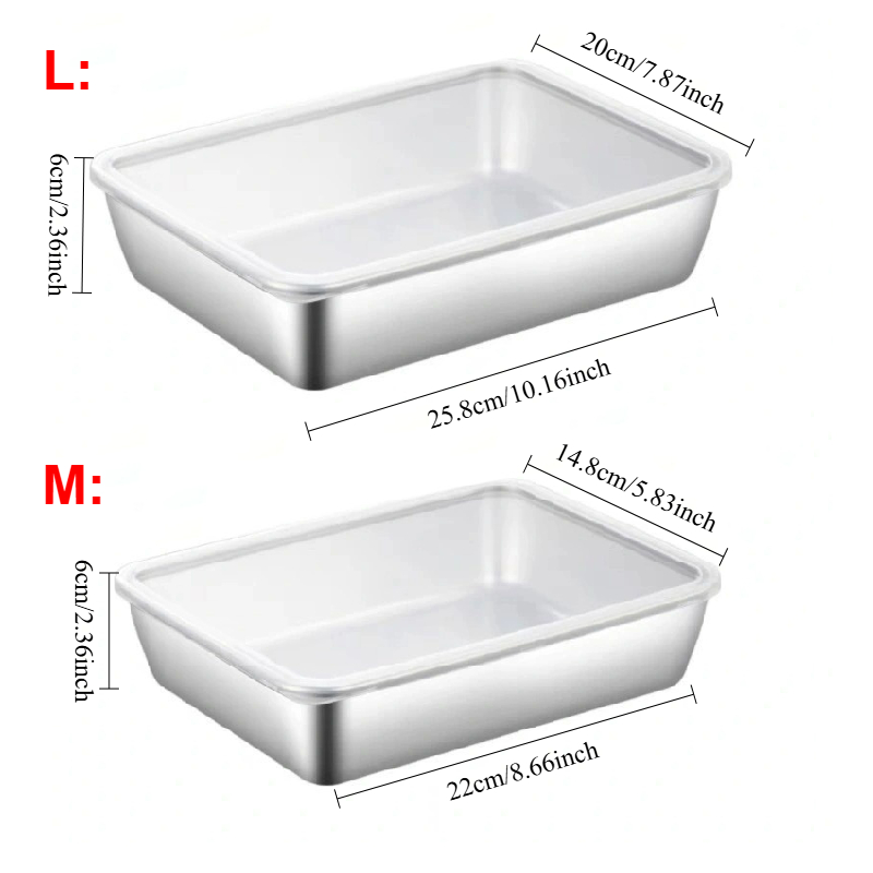 1-3PCS Stainless Steel Food St - Food Storage Pantry review and price