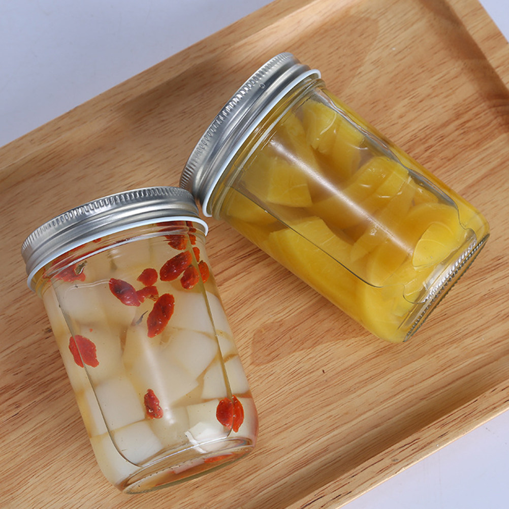 4Pcs Jam Canning Jars Glass Se - Food Storage Glass Jar review and price