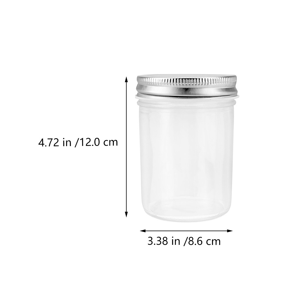 4Pcs Jam Canning Jars Glass Se - Food Storage Glass Jar review and price