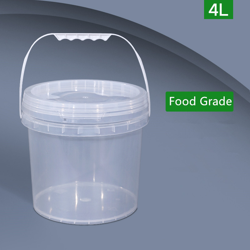 1PC 4 Liter Round Plastic Buck - Food Storage Not Plastic review and price