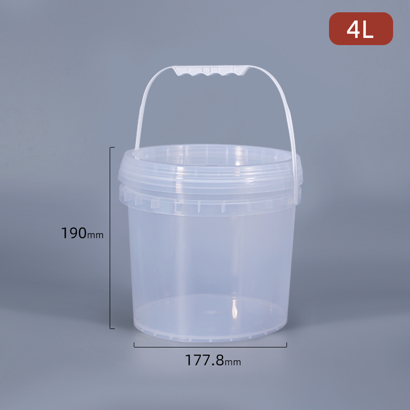 1PC 4 Liter Round Plastic Buck - Food Storage Not Plastic review and price