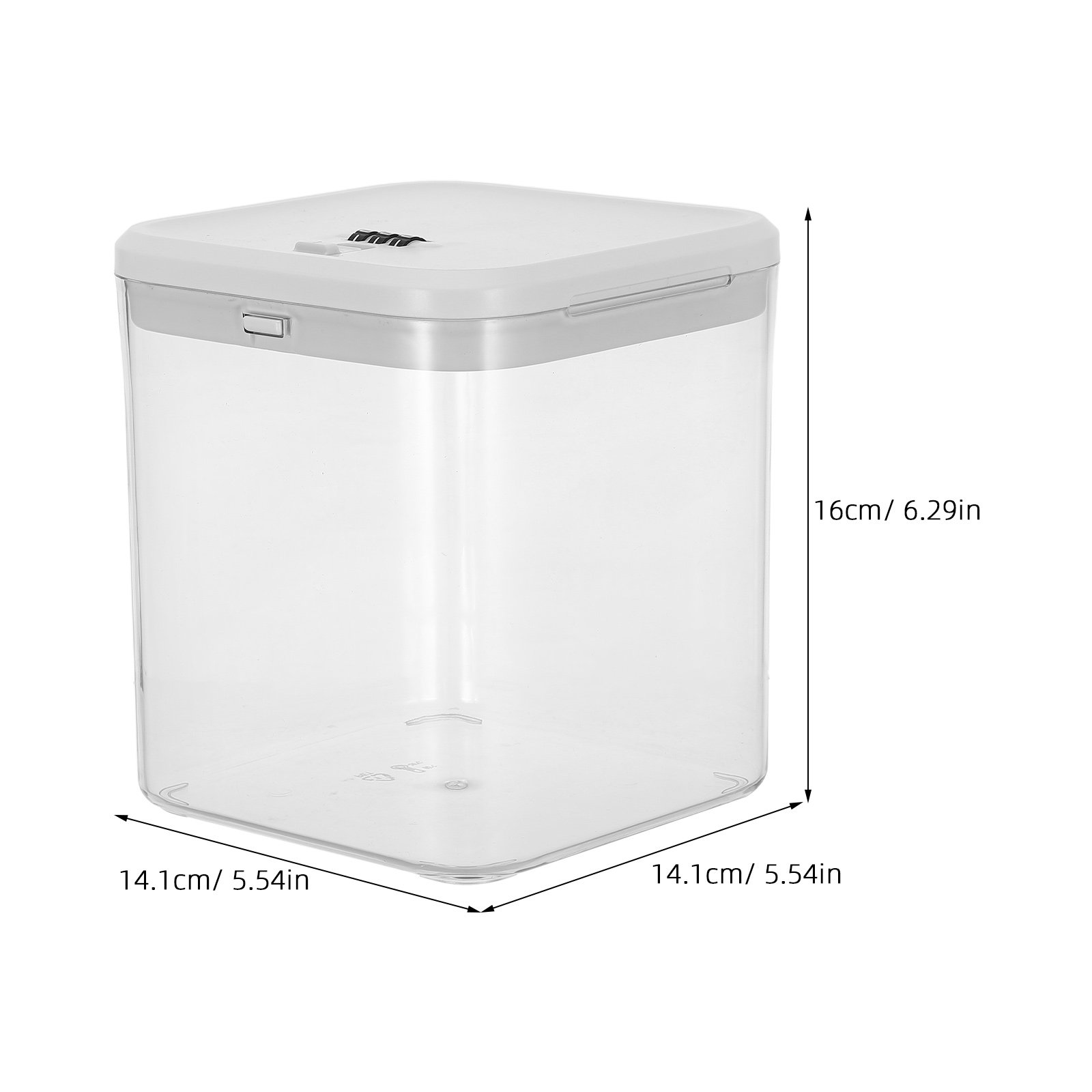 Transparent Refrigerator Stora - Food Storage Lock Box review and price