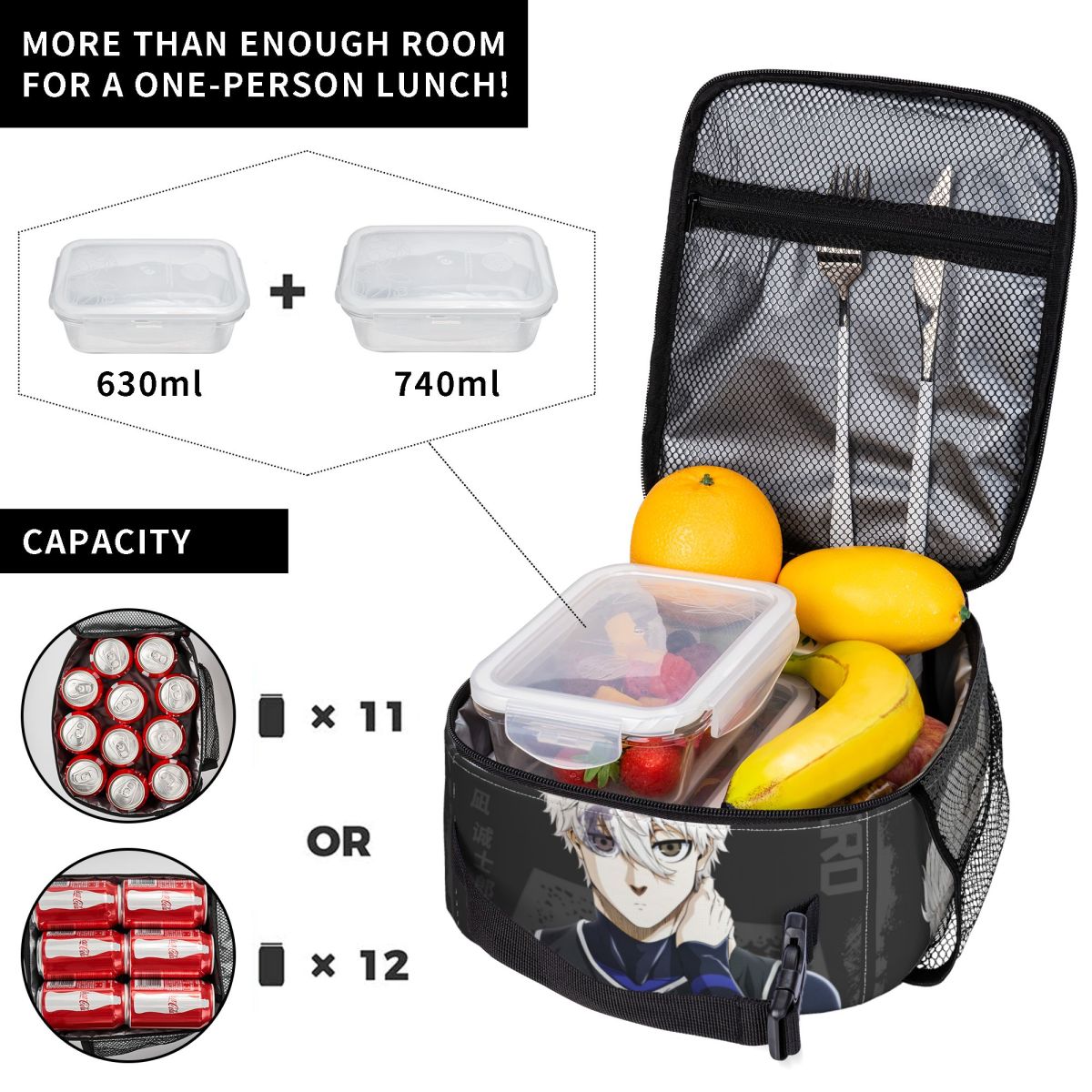 Insulated Lunch Boxes Anime Bl - Food Storage Lock Box review and price