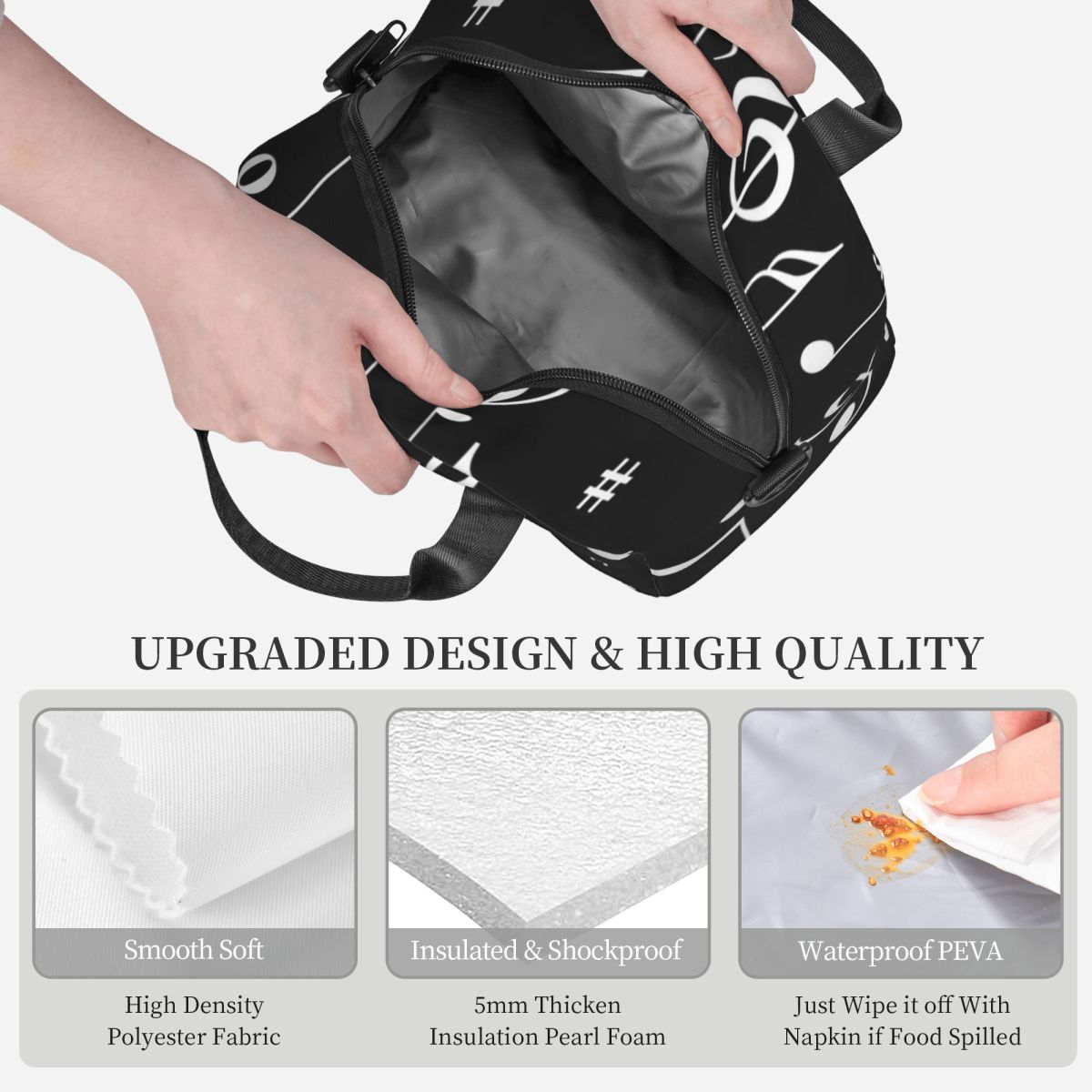 Music Notes Insulated Lunch Ba - Food Storage Notes review and price