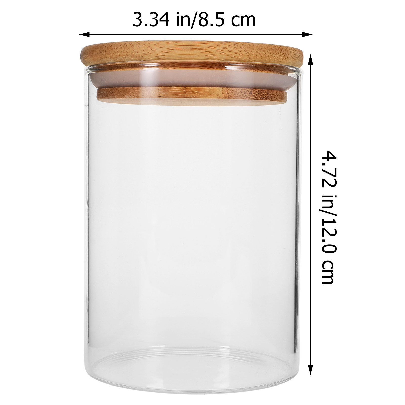 3Pcs Airtight Glass Storage Ja - Food Storage Glass Jar review and price