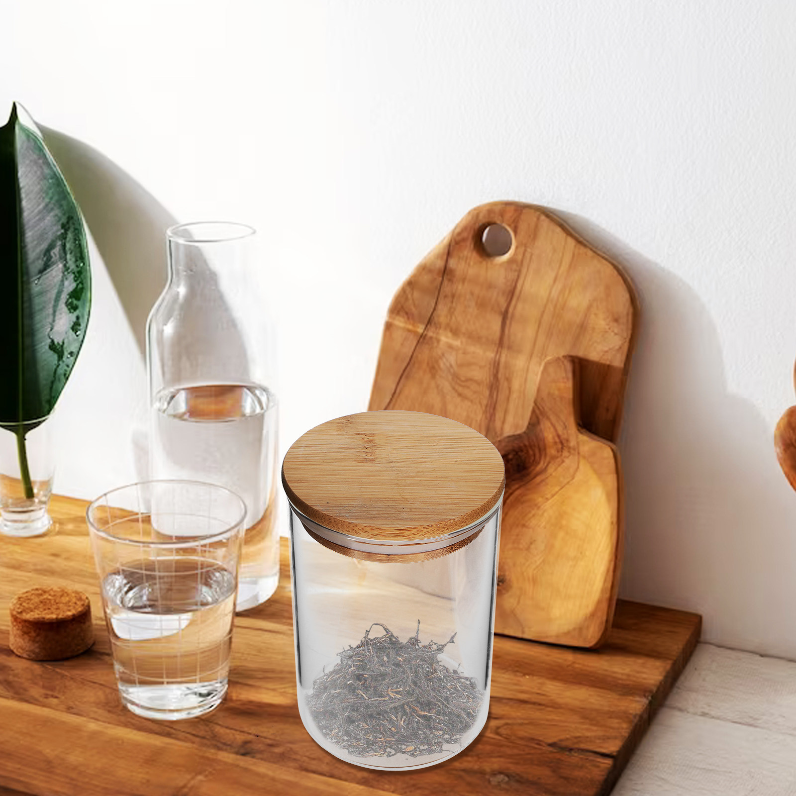 3Pcs Airtight Glass Storage Ja - Food Storage Glass Jar review and price