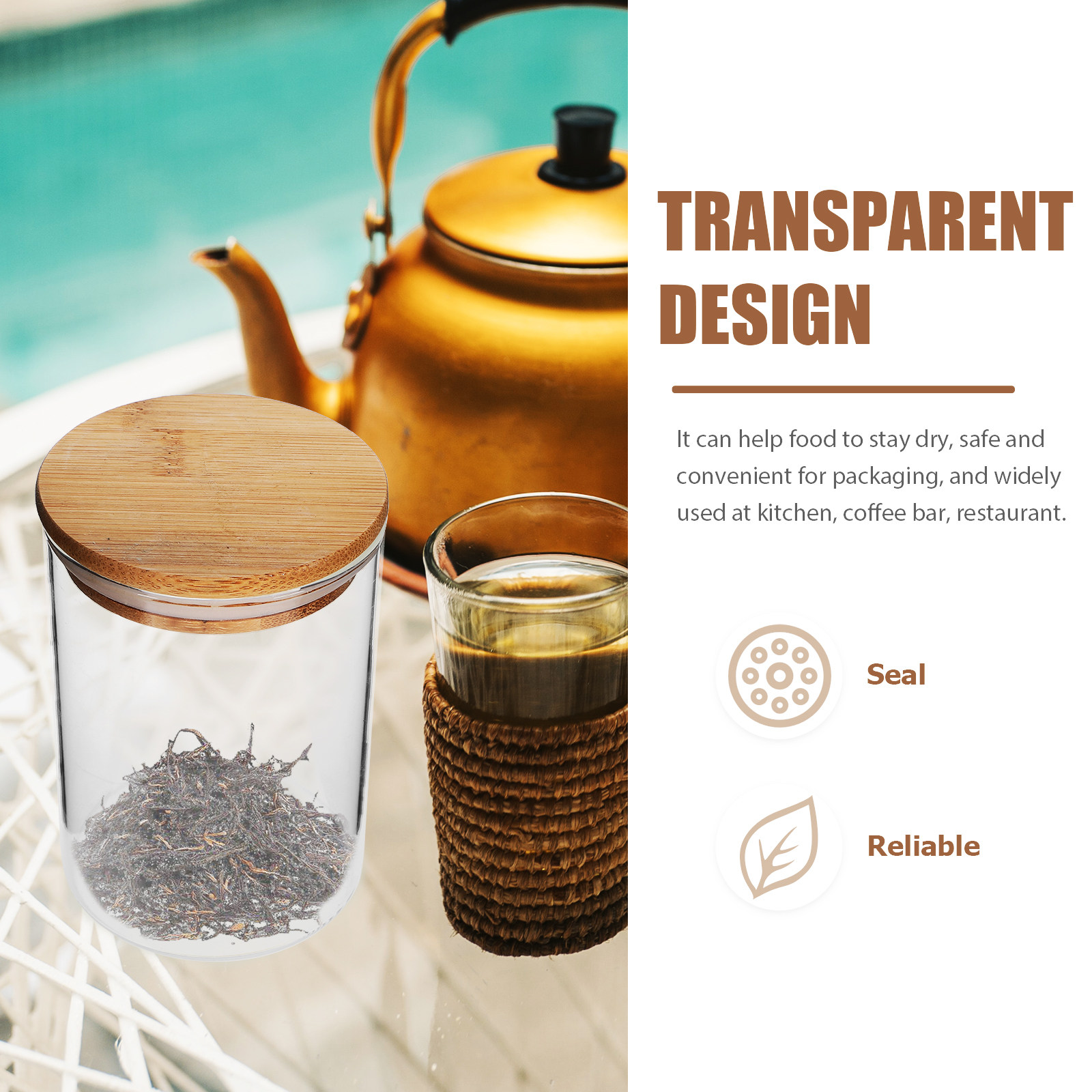 3Pcs Airtight Glass Storage Ja - Food Storage Glass Jar review and price