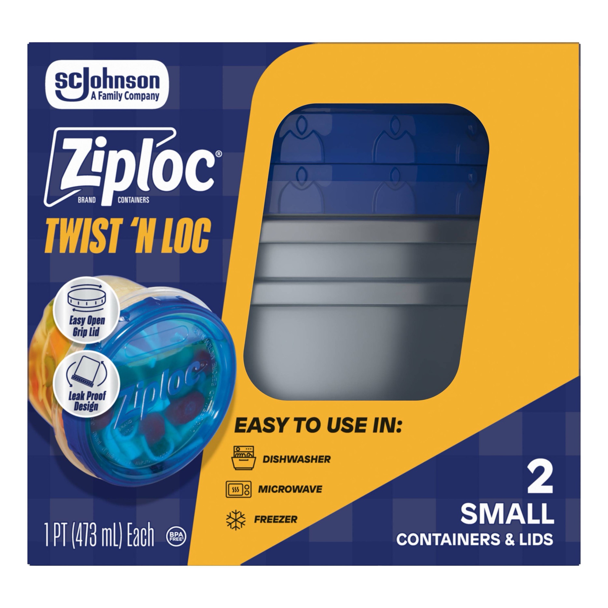 2ct Small Twist Lock Food Stor - Food Storage Bowls review and price