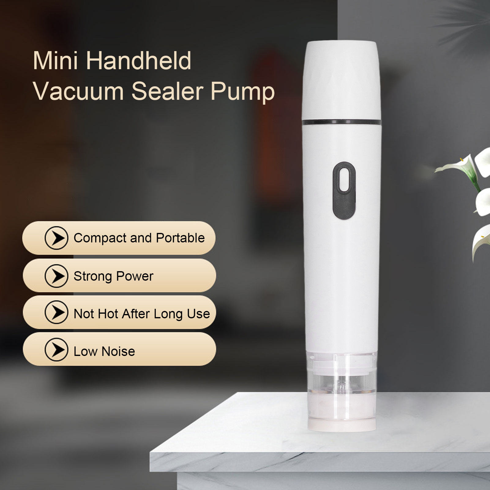 Electric Air Pump Handheld Vac - Food Storage Vacuum Sealer Machine review and price