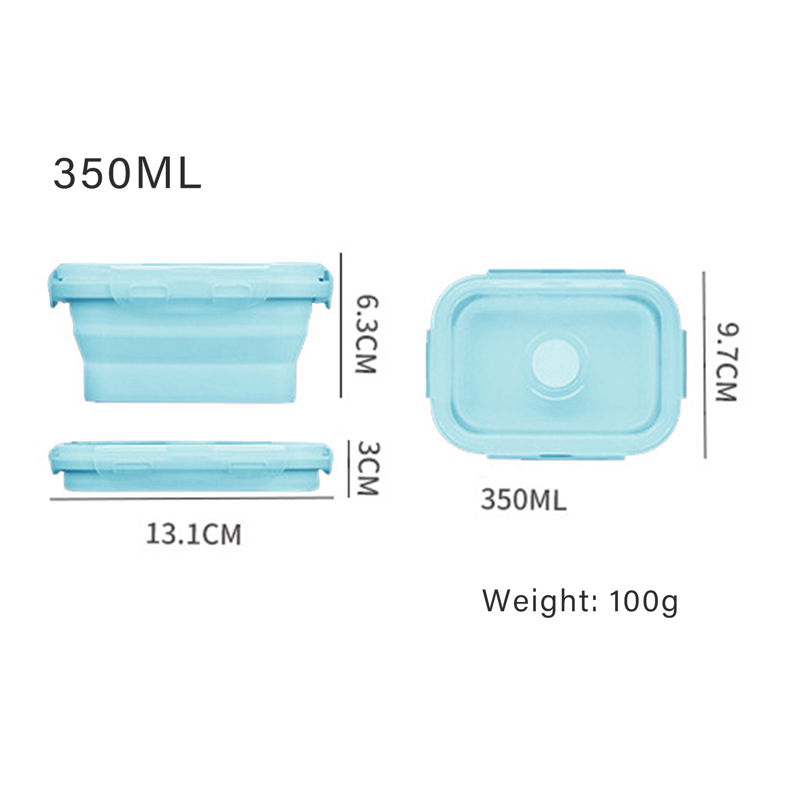 Silicone Lunch Box Food Grade  - Food Storage Bowls review and price