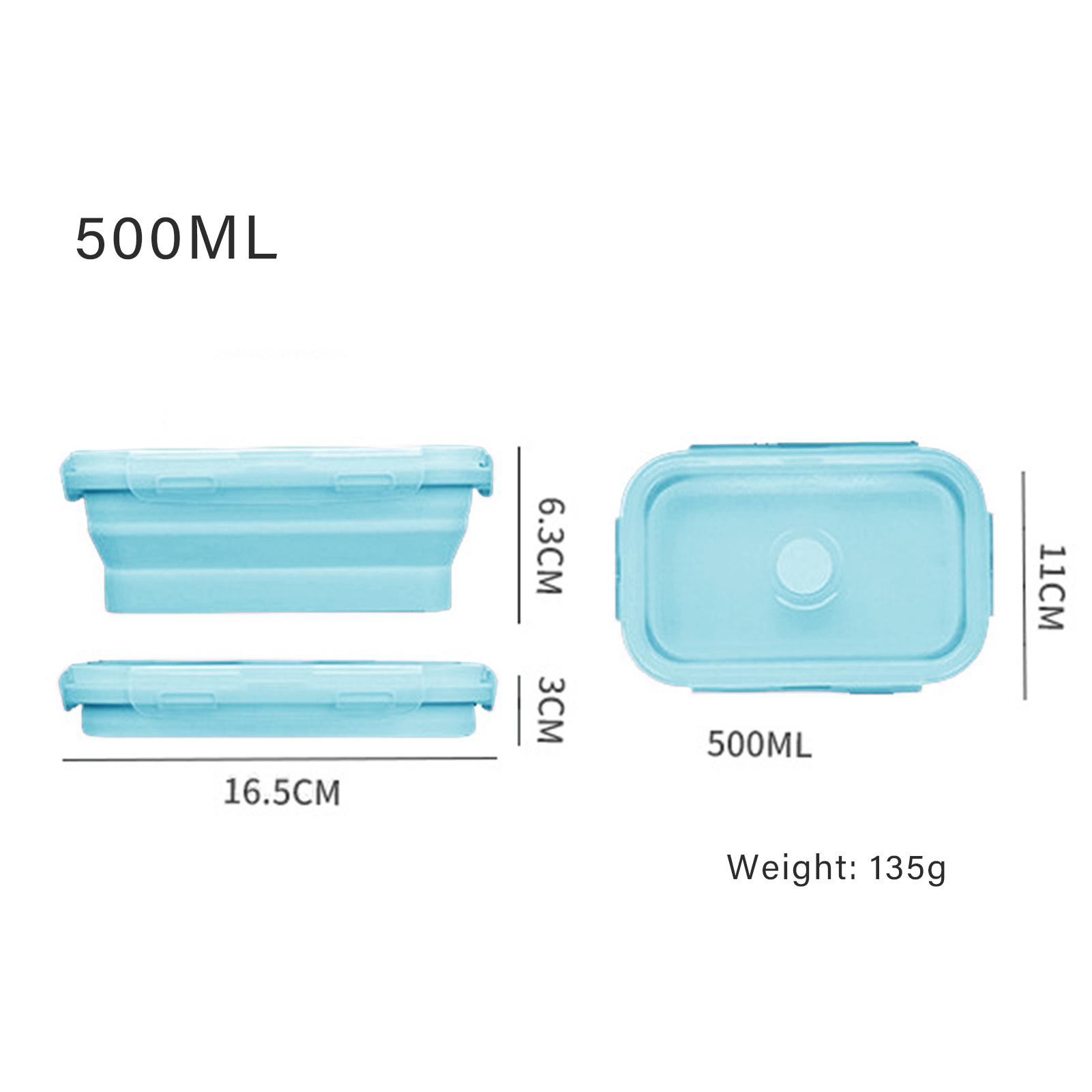 Silicone Lunch Box Food Grade  - Food Storage Bowls review and price