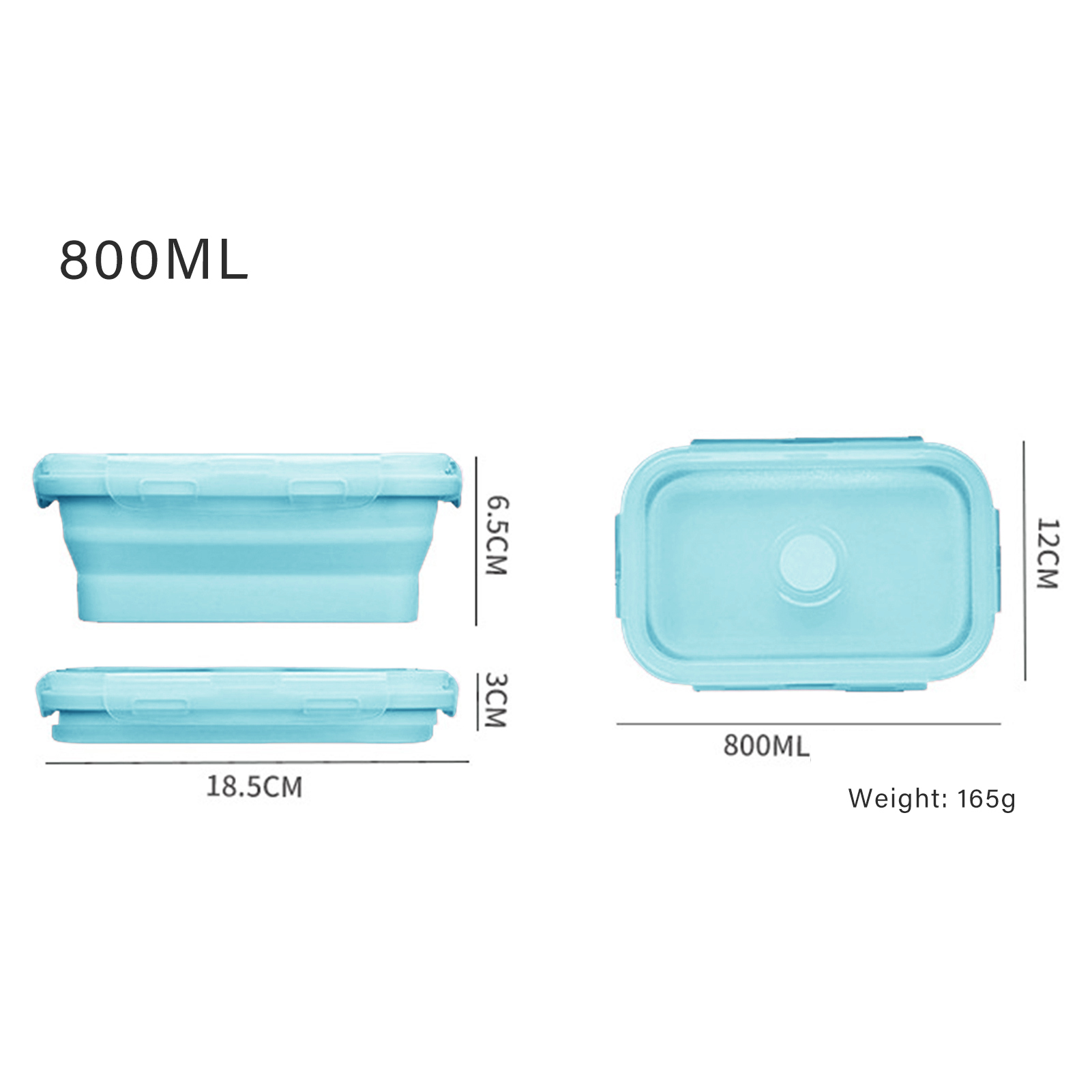 Silicone Lunch Box Food Grade  - Food Storage Bowls review and price