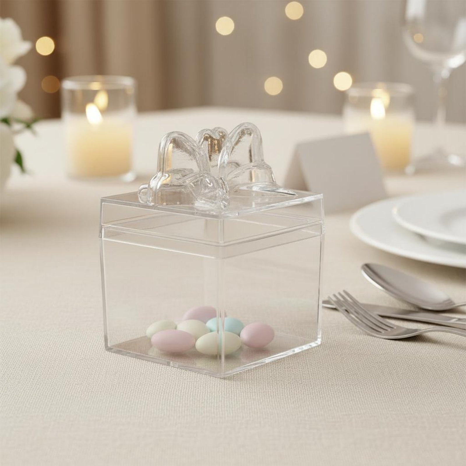 Clear Plastic Candy Box with R - Food Storage And review and price