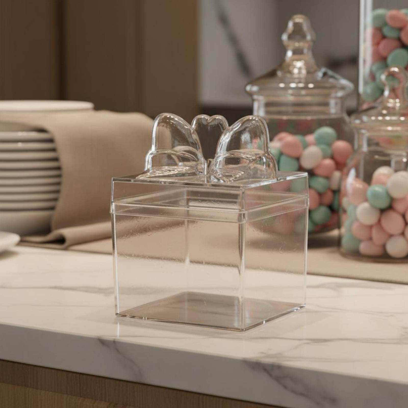 Clear Plastic Candy Box with R - Food Storage And review and price
