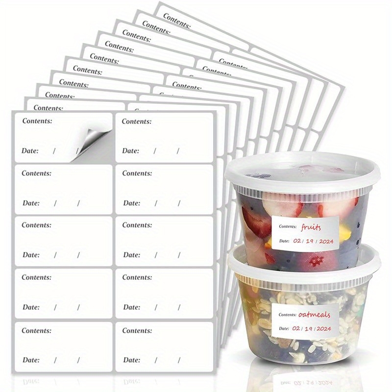 100 Waterproof Removable Freez - Food Storage Notes review and price