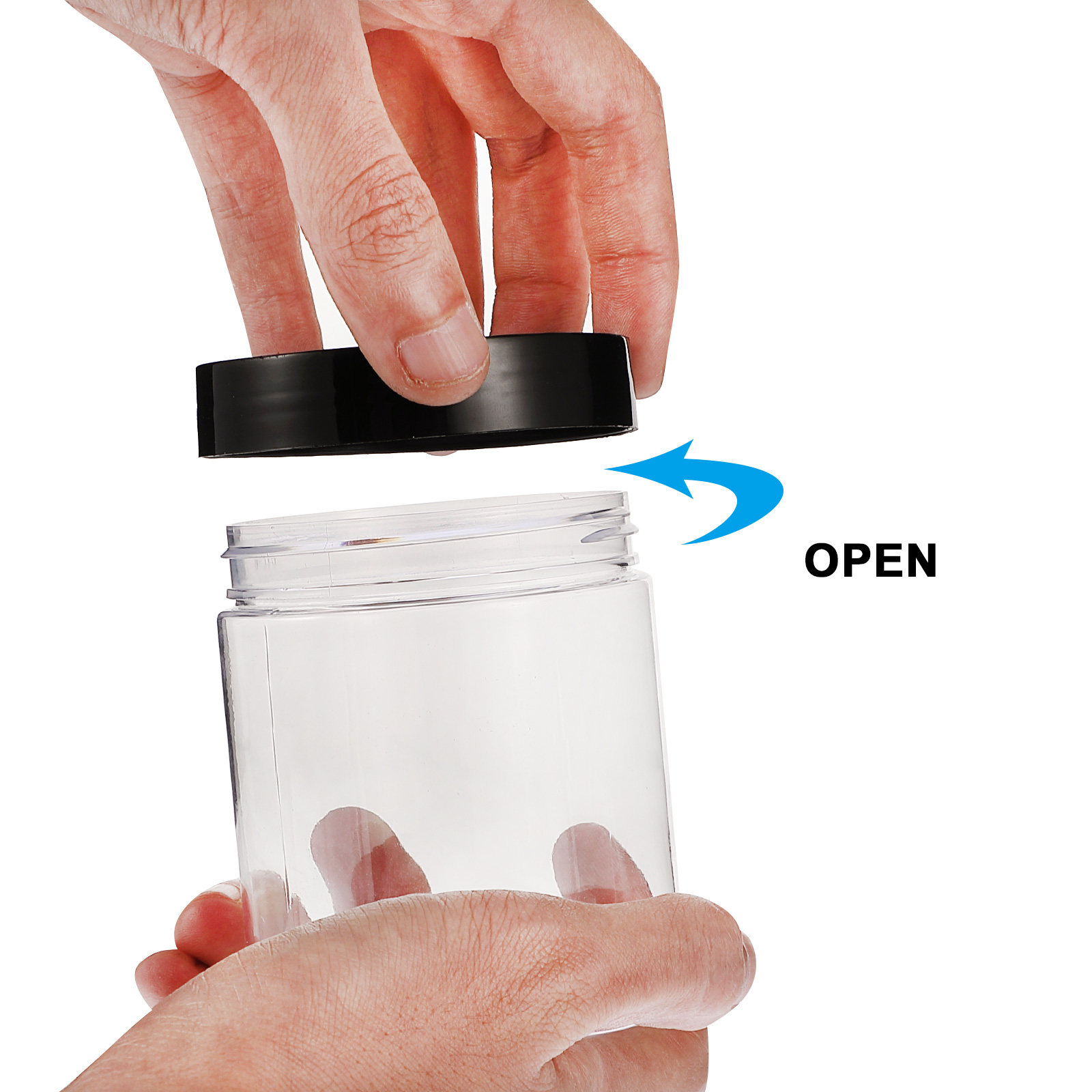12Pcs Clear Plastic Storage Ja - Food Storage Jars review and price
