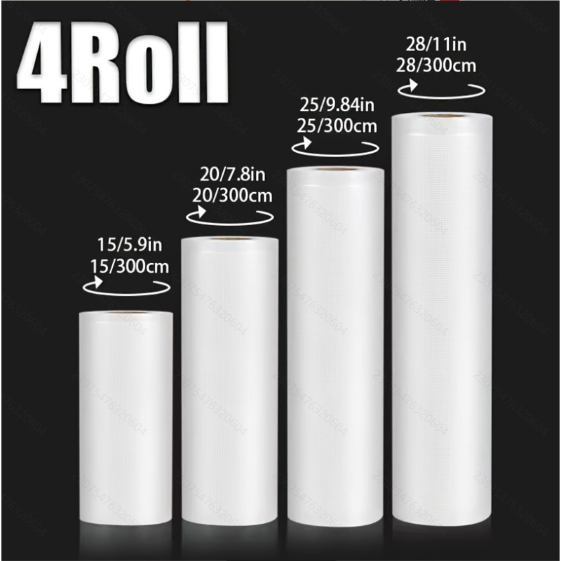 4pcs Vacuum Sealer Bags: 4 Rol - Food Storage Xl review and price