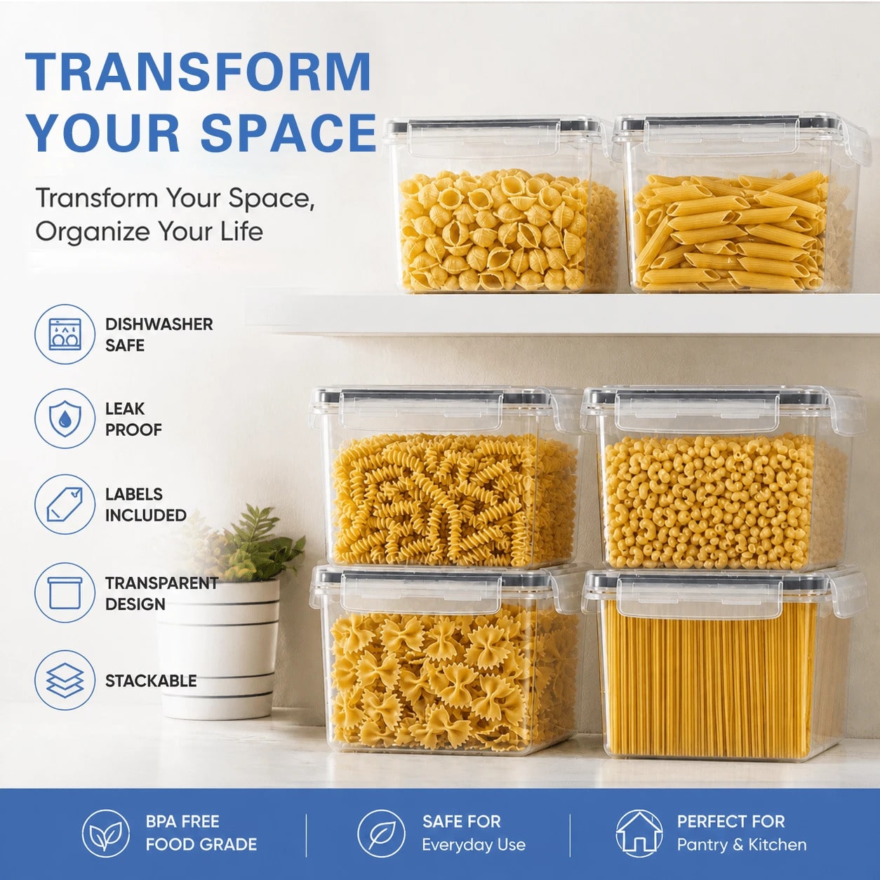 Large Airtight Food Storage Co - Food Storage Pantry review and price