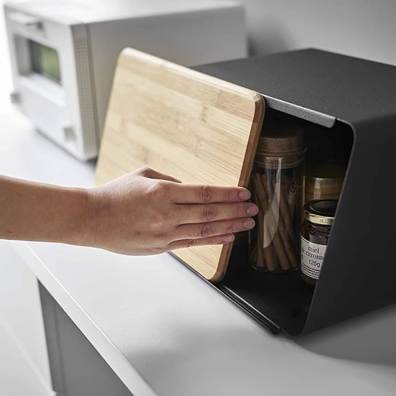 Bamboo Bread Box for Kitchen S - Food Storage Pantry review and price